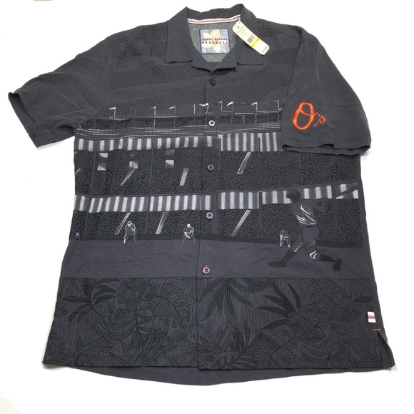 Tommy Bahama Baltimore Orioles Hawaiian Shirt‎ - Picture 1 of 5
